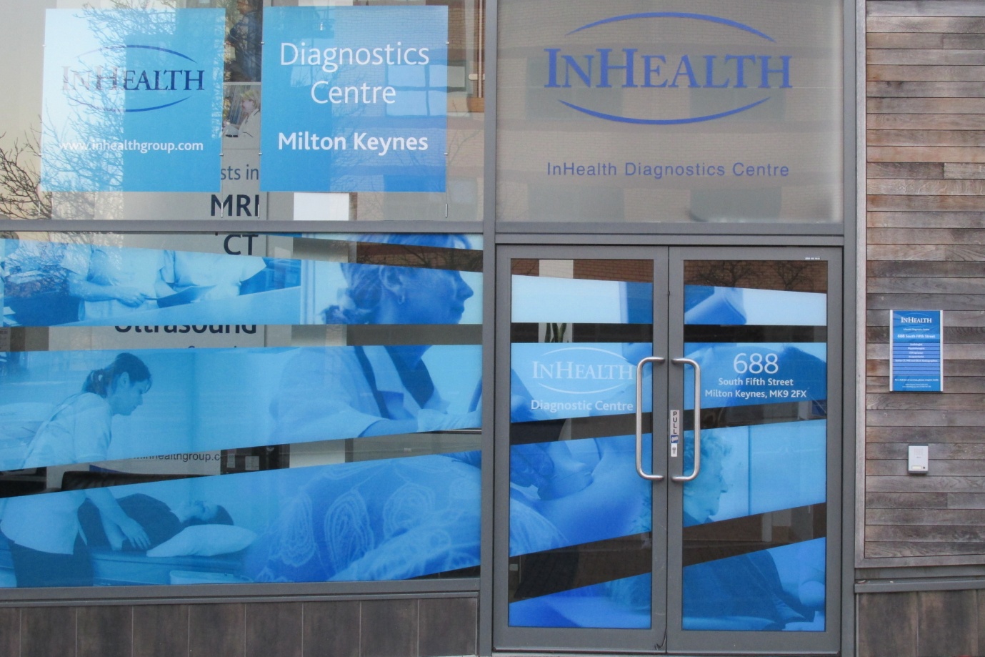 Front window at Milton Keynes chiropractic
